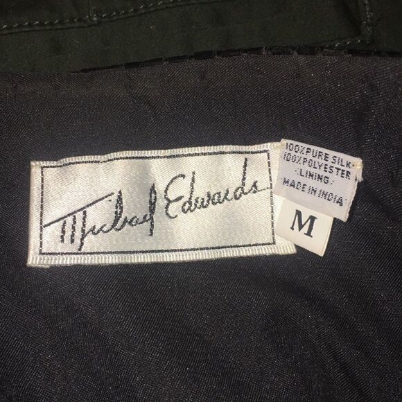 Vintage beaded and sequined formal jacket size M - Picture 8 of 8